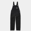 Kvinder Carhartt WIP | Damesmaek Overall Lige - Boremaskine | Sort