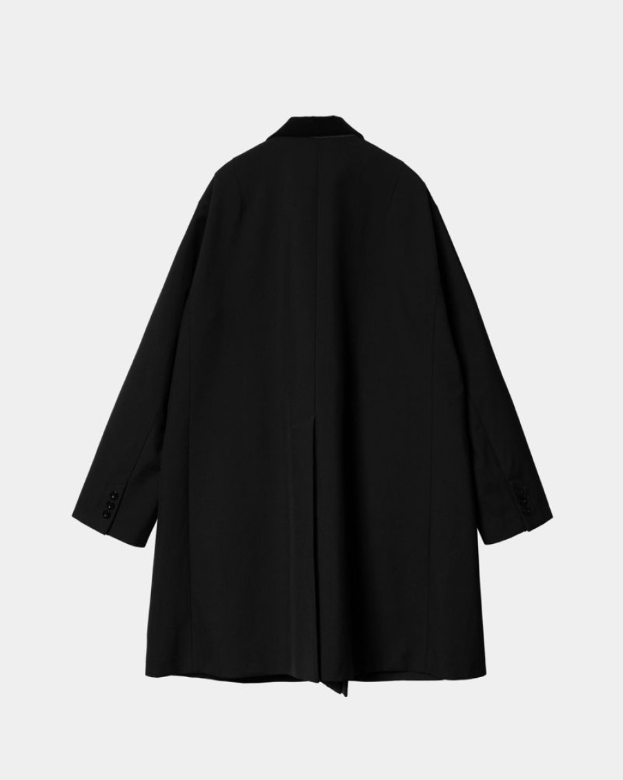 Maend Carhartt WIP | Sacai X Carhartt Wip Suiting Bonding Coat | Sort