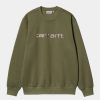 Maend Carhartt WIP | Carhartt Sweatshirt | Dundee / Glassy Pink