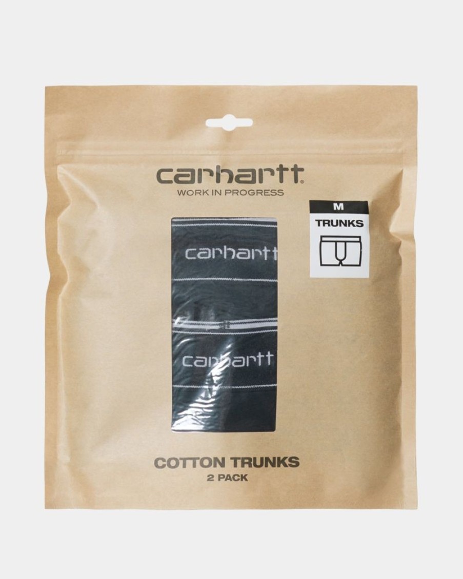 Maend Carhartt WIP | Bomuldsbukser (2 Pakke) | Sort + Sort