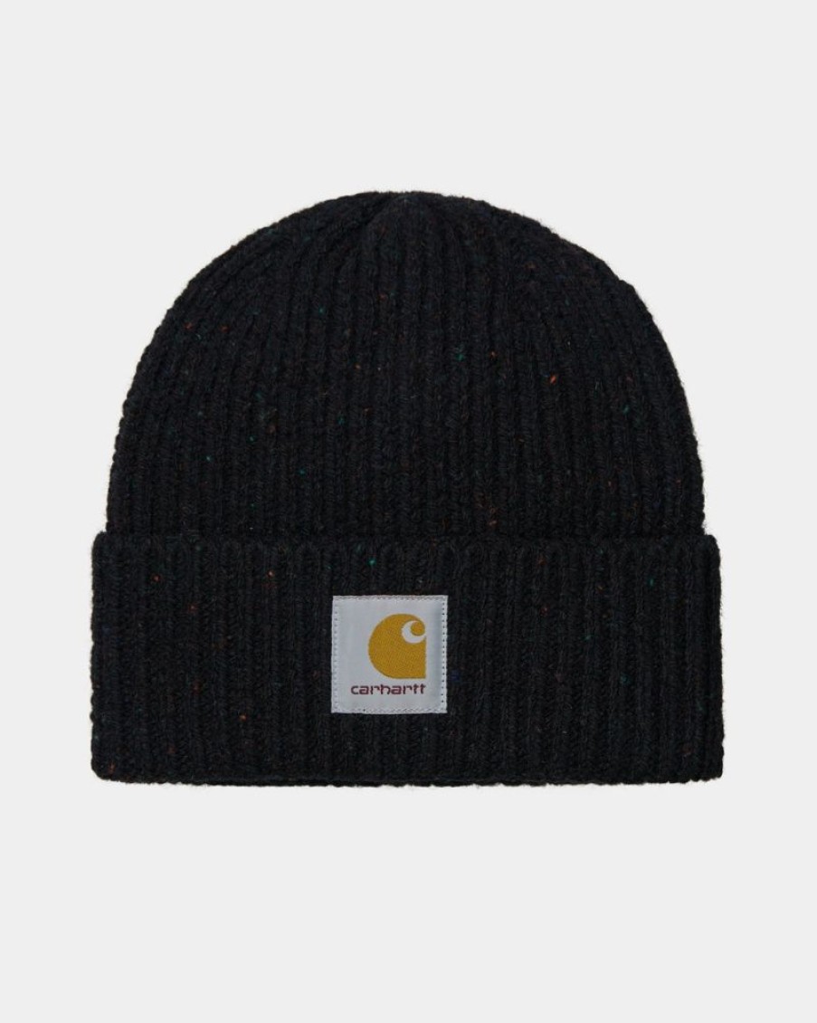 Tilbehor Carhartt WIP | Anglistisk Beanie | Sort