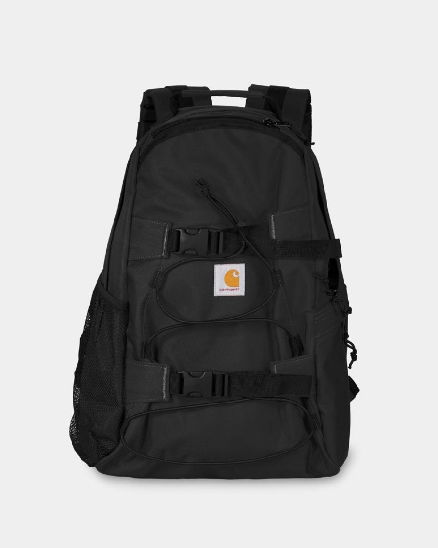 Tilbehor Carhartt WIP | Kickflip Rygsaek | Sort