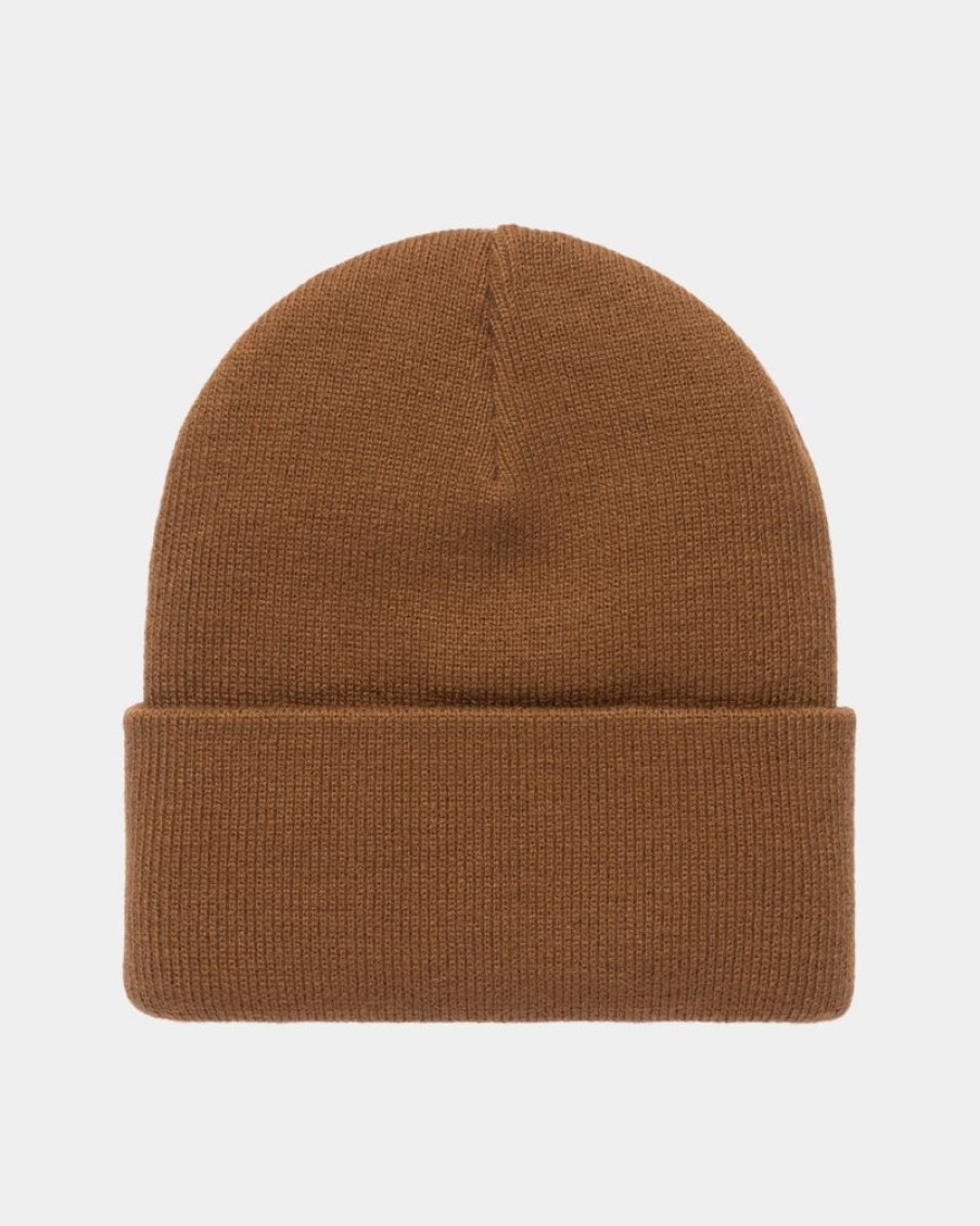 Tilbehor Carhartt WIP | Onyx Beanie | Hamilton Brun / Sort