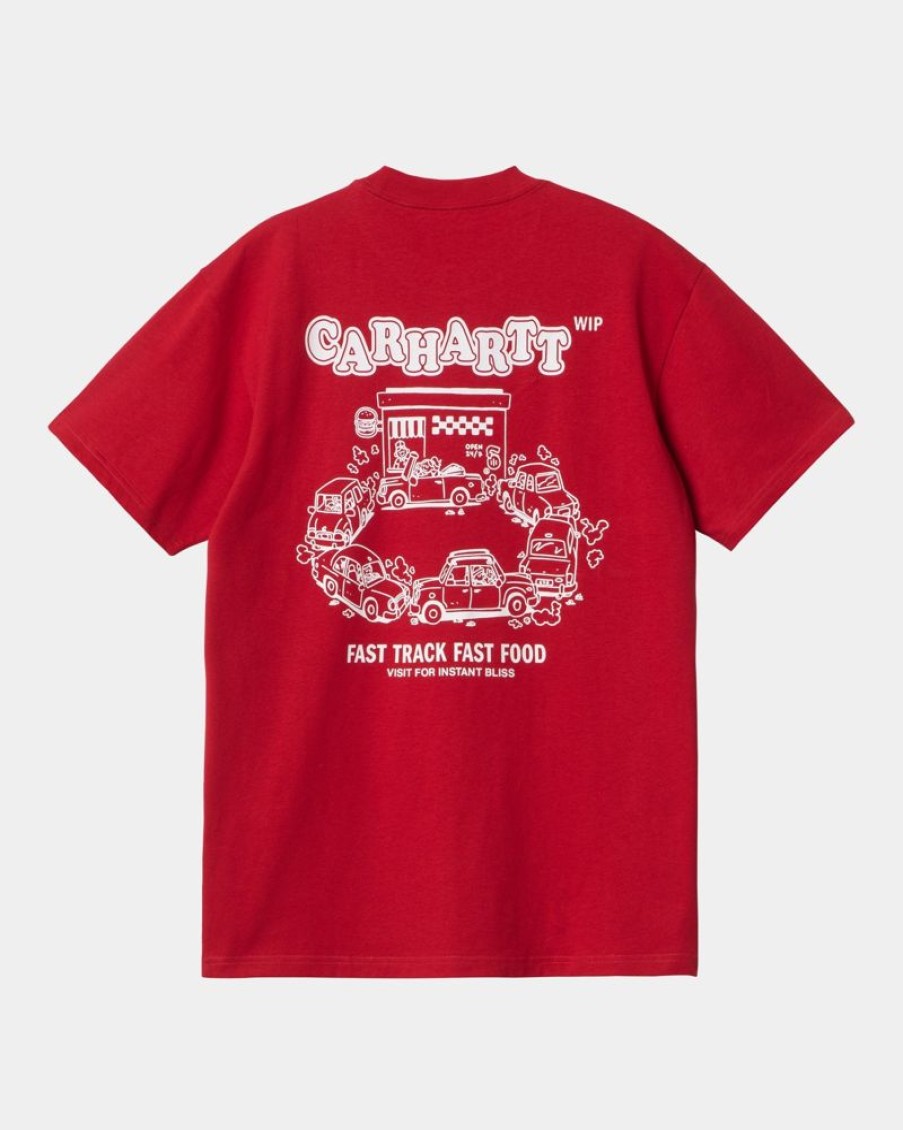 Maend Carhartt WIP | Fastfood T-Shirt | Samba