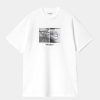 Maend Carhartt WIP | Motor T-Shirt | Hvid