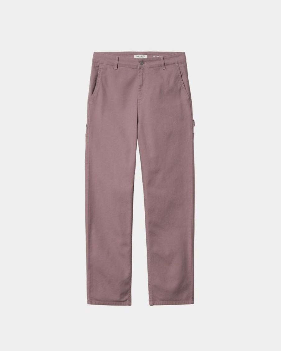 Kvinder Carhartt WIP | Pierce Pant Straight - Canvas | Daphne