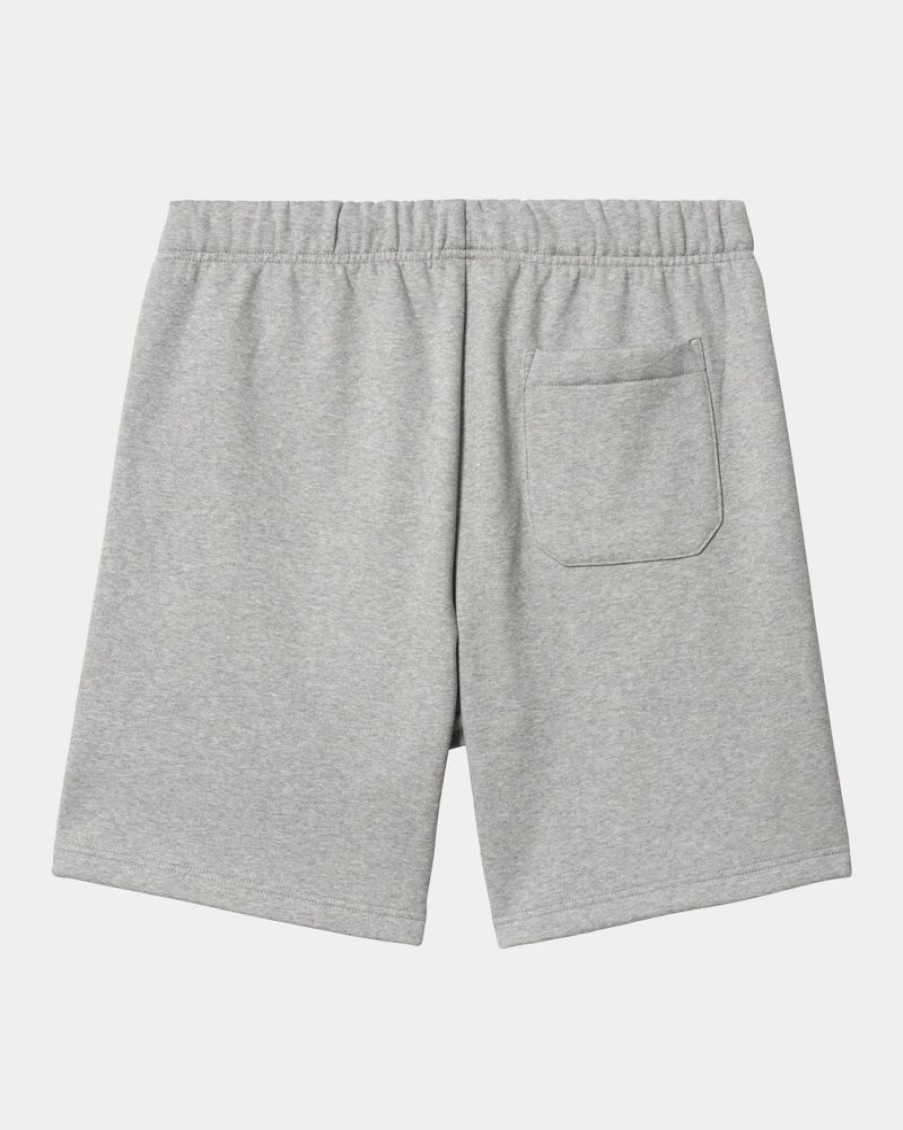 Maend Carhartt WIP | Chase Sweat Short | Gra Lyng