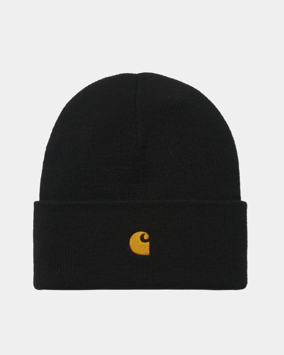 Tilbehor Carhartt WIP | Chase Beanie | Sort