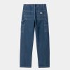 Kvinder Carhartt WIP | Pierce Pant Straight - Denim | Bla (Stenvasket)