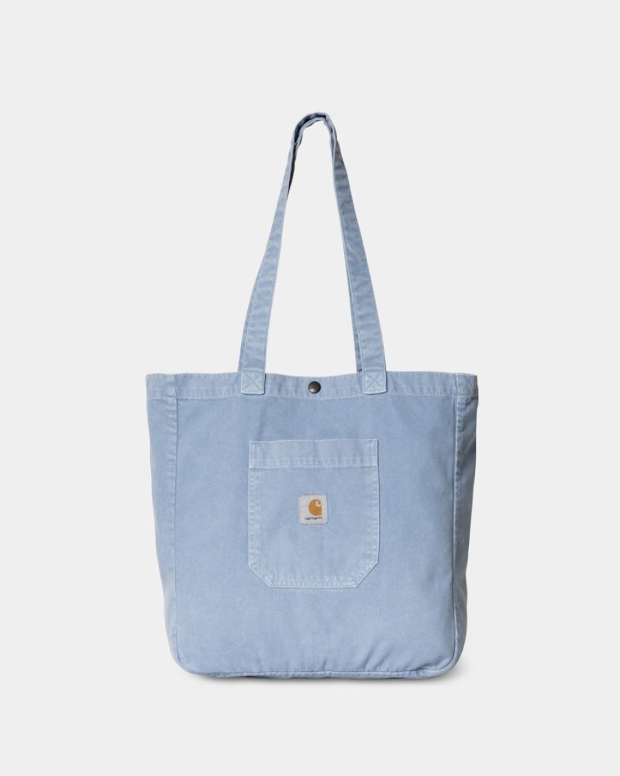 Tilbehor Carhartt WIP | Garnison Tote | Frostet Bla (Stenfarvet)