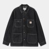 Maend Carhartt WIP | Og Chore Coat (Forar) | Sort (Stenvasket)