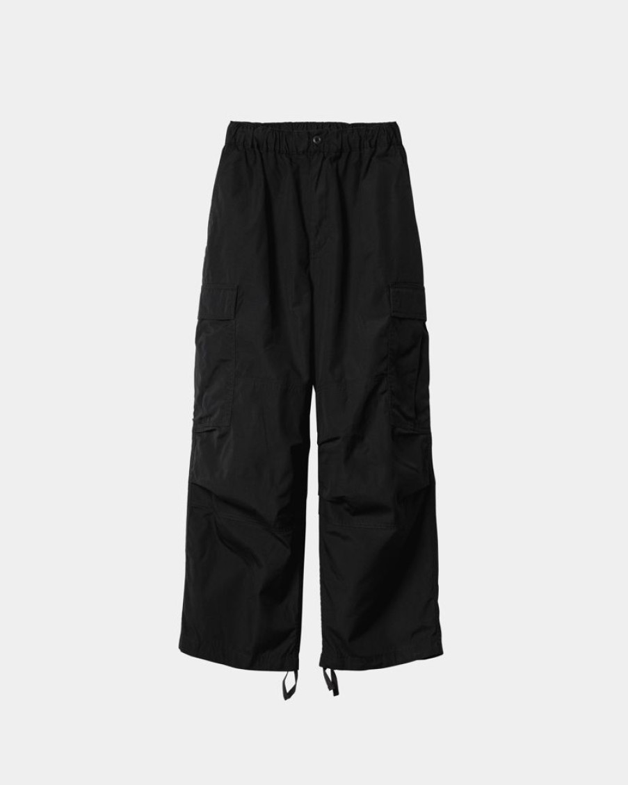 Kvinder Carhartt WIP | Jet Cargo Bukser Til Kvinder | Sort