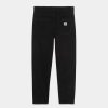 Maend Carhartt WIP | Newel Pant | Sort (En Vask)