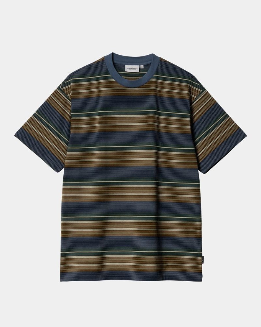 Maend Carhartt WIP | Colby Stripe T-Shirt | Flade