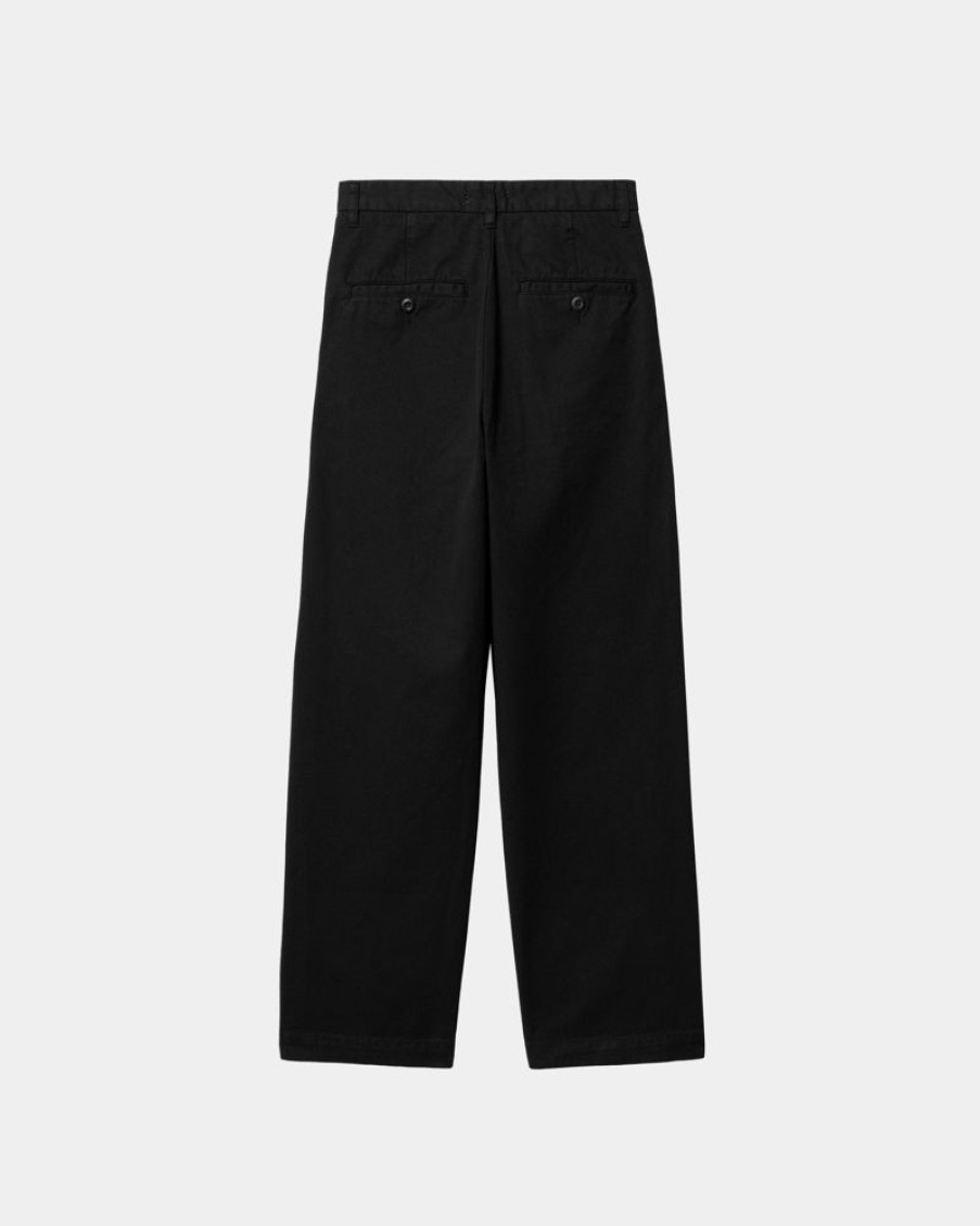 Kvinder Carhartt WIP | Cara Bukser | Sort