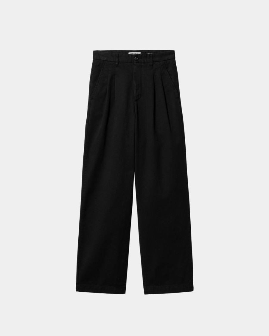 Kvinder Carhartt WIP | Cara Bukser | Sort