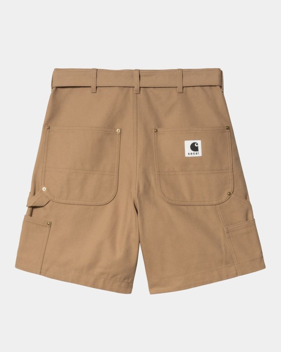 Maend Carhartt WIP | Sacai X Carhartt Wip Duck Shorts | Beige