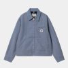 Kvinder Carhartt WIP | Og Detroit-Jakke Til Kvinder | Bay Blue / Bay Blue (Gammelt Laerred)