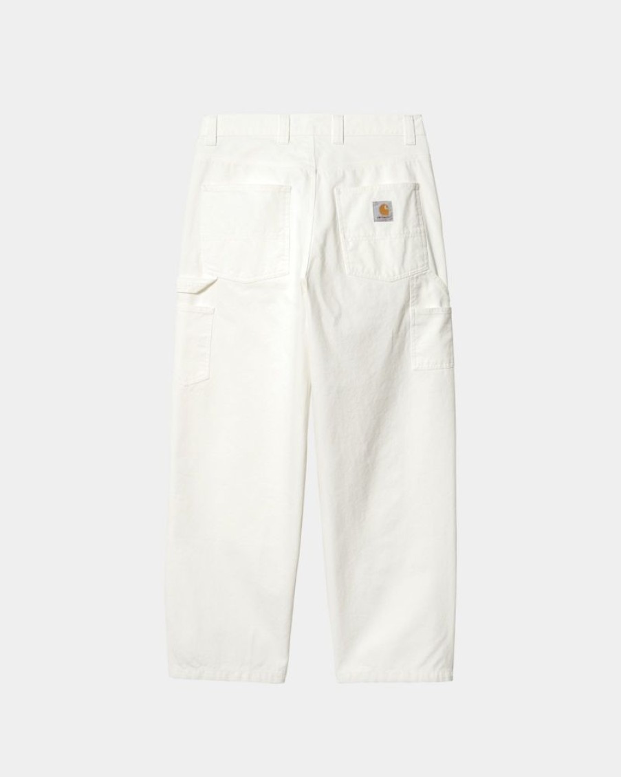 Maend Carhartt WIP | Bredt Panel Dobbelt Frontbukser | Voks