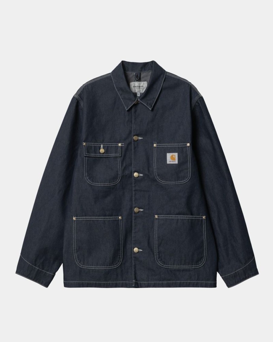 Maend Carhartt WIP | Og Chore Coat (Forar) | Bla (En Vask)