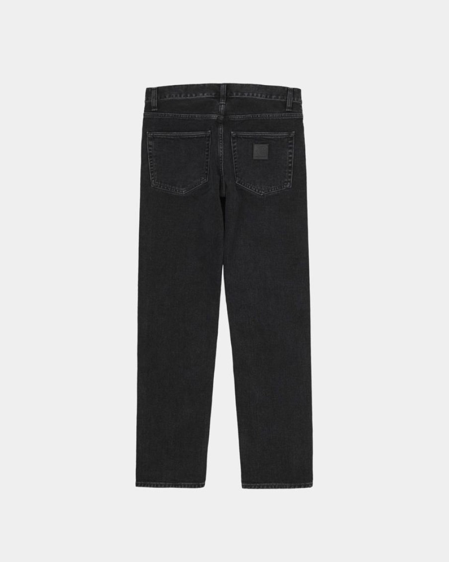 Maend Carhartt WIP | Klondike Pant - Maitland Denim | Sort (Stenvasket)