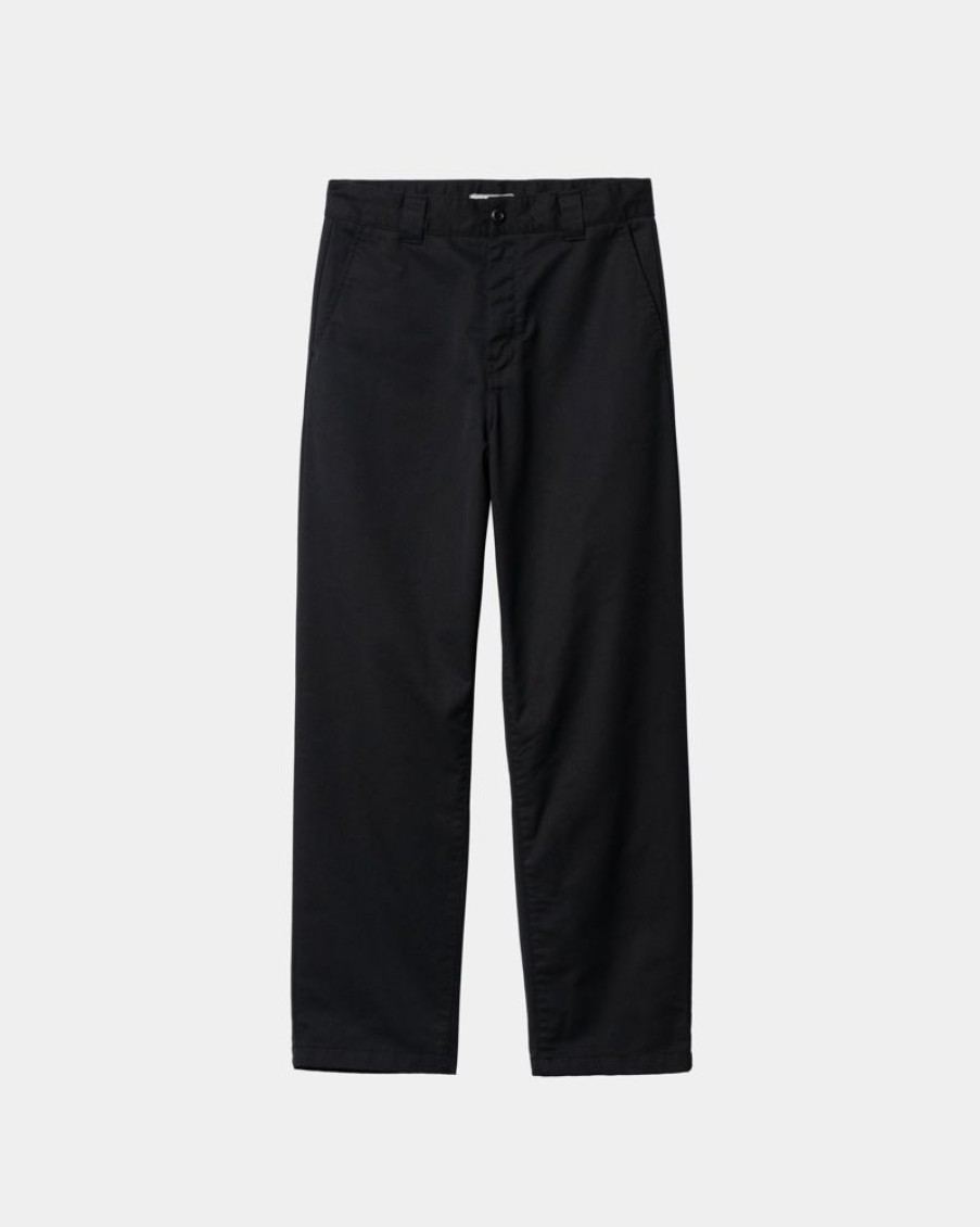 Kvinder Carhartt WIP | Dame Mesterbukser | Sort