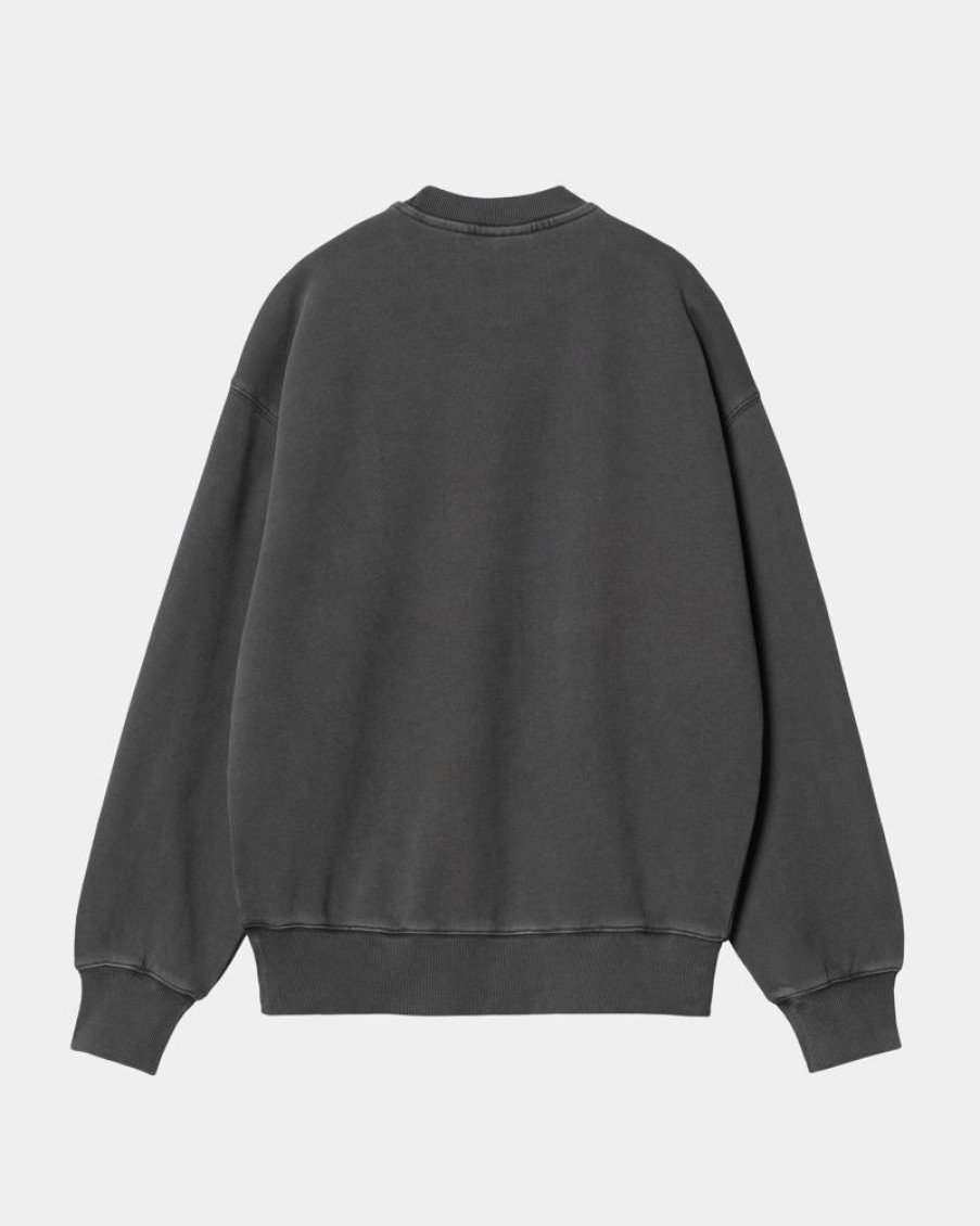 Kvinder Carhartt WIP | Dame Duster Script Sweatshirt | Sort