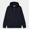 Maend Carhartt WIP | Chase-Jakke Med Haette | Dark Navy