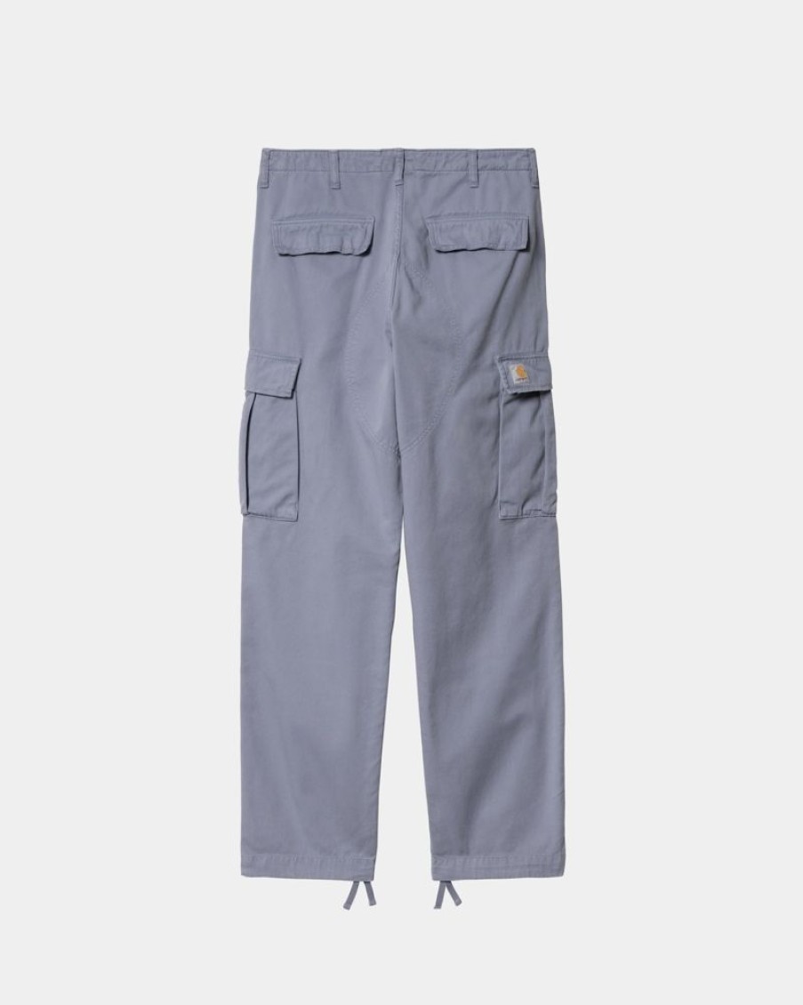 Maend Carhartt WIP | Regular Cargo Pant - Garment Dyed Twill | Bay Blue