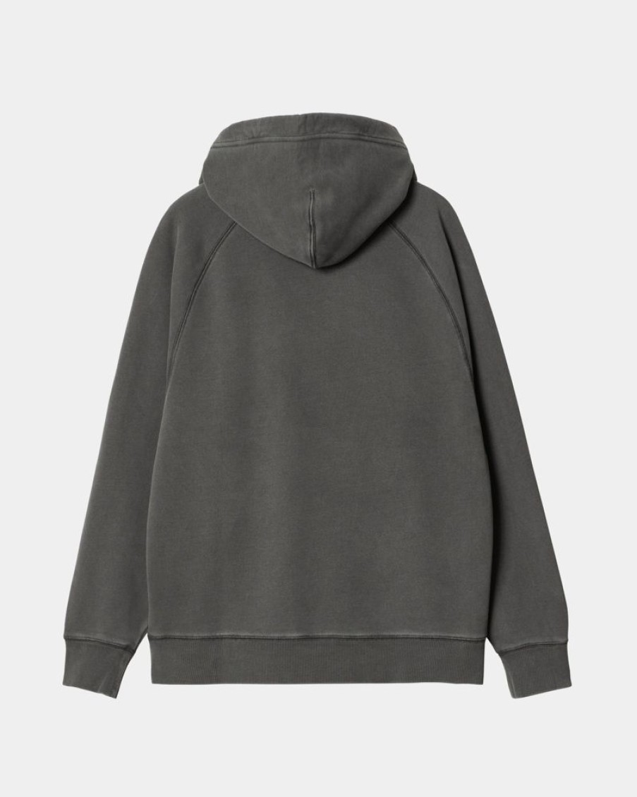 Maend Carhartt WIP | Taos Sweatshirt Med Haette | Flint