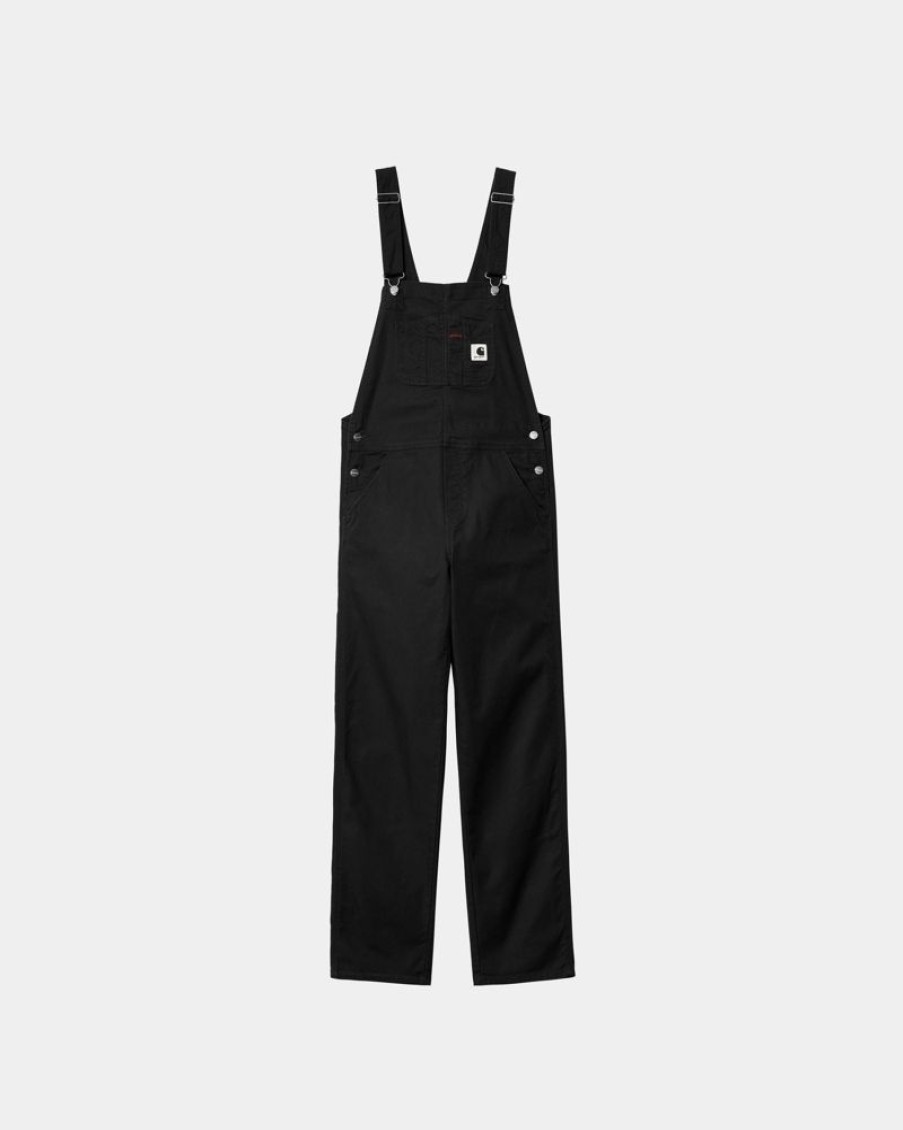 Kvinder Carhartt WIP | Damesmaek Overall Lige | Sort