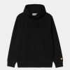 Maend Carhartt WIP | Chase Sweatshirt Med Haette | Sort