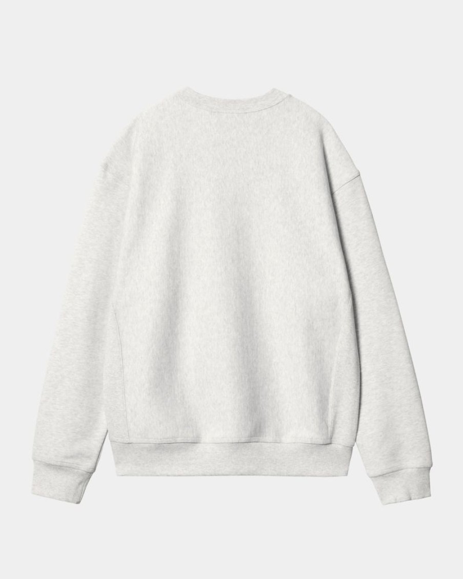 Maend Carhartt WIP | American Script Sweatshirt | Ask Heather