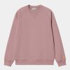 Maend Carhartt WIP | Chase Sweatshirt | Glassyet Lyserod