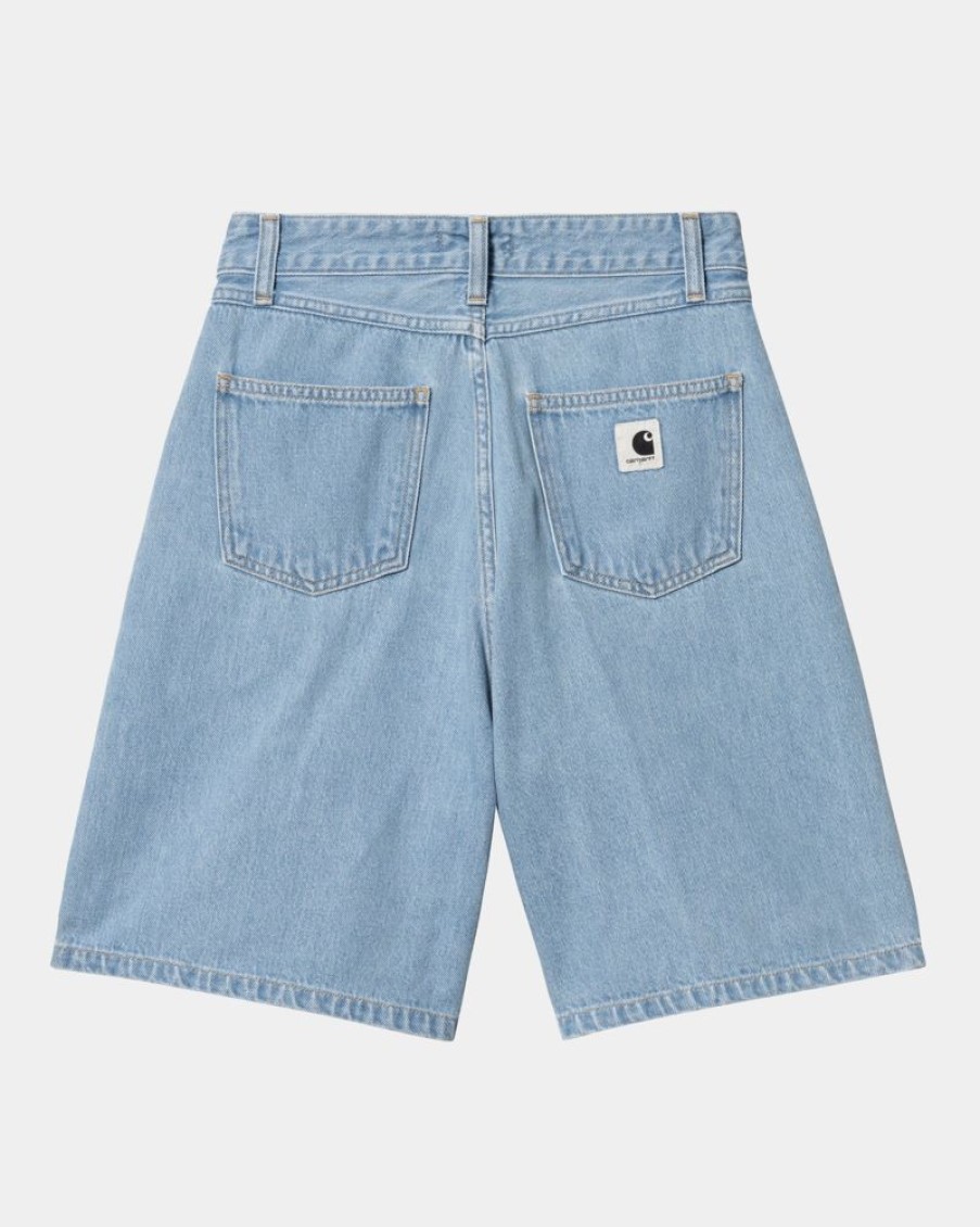 Kvinder Carhartt WIP | Alta Short | Bla (Sten Bleget)