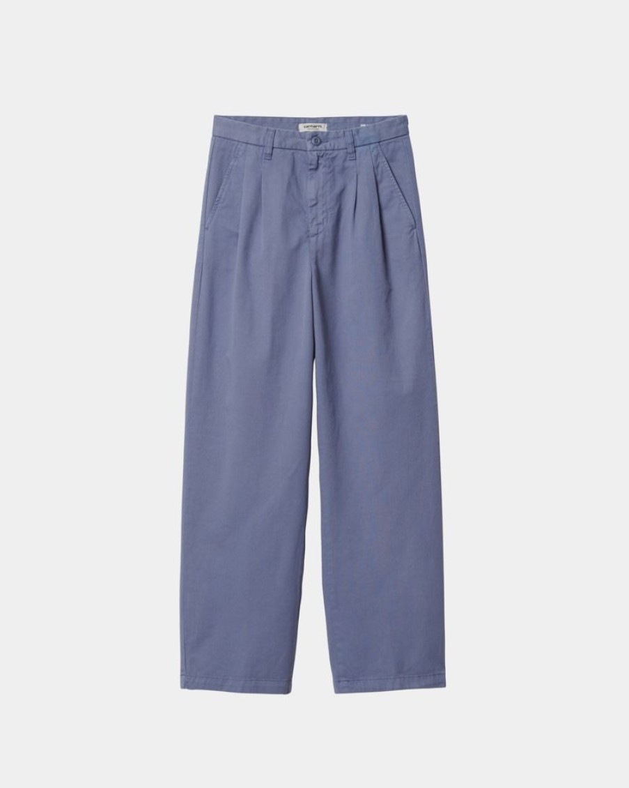 Kvinder Carhartt WIP | Cara Bukser | Bay Blue