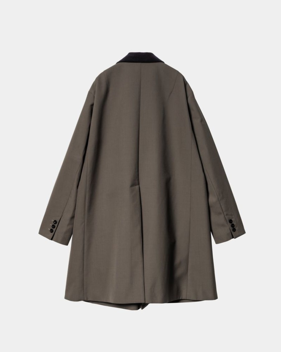 Maend Carhartt WIP | Sacai X Carhartt Wip Suiting Bonding Coat | Taupe