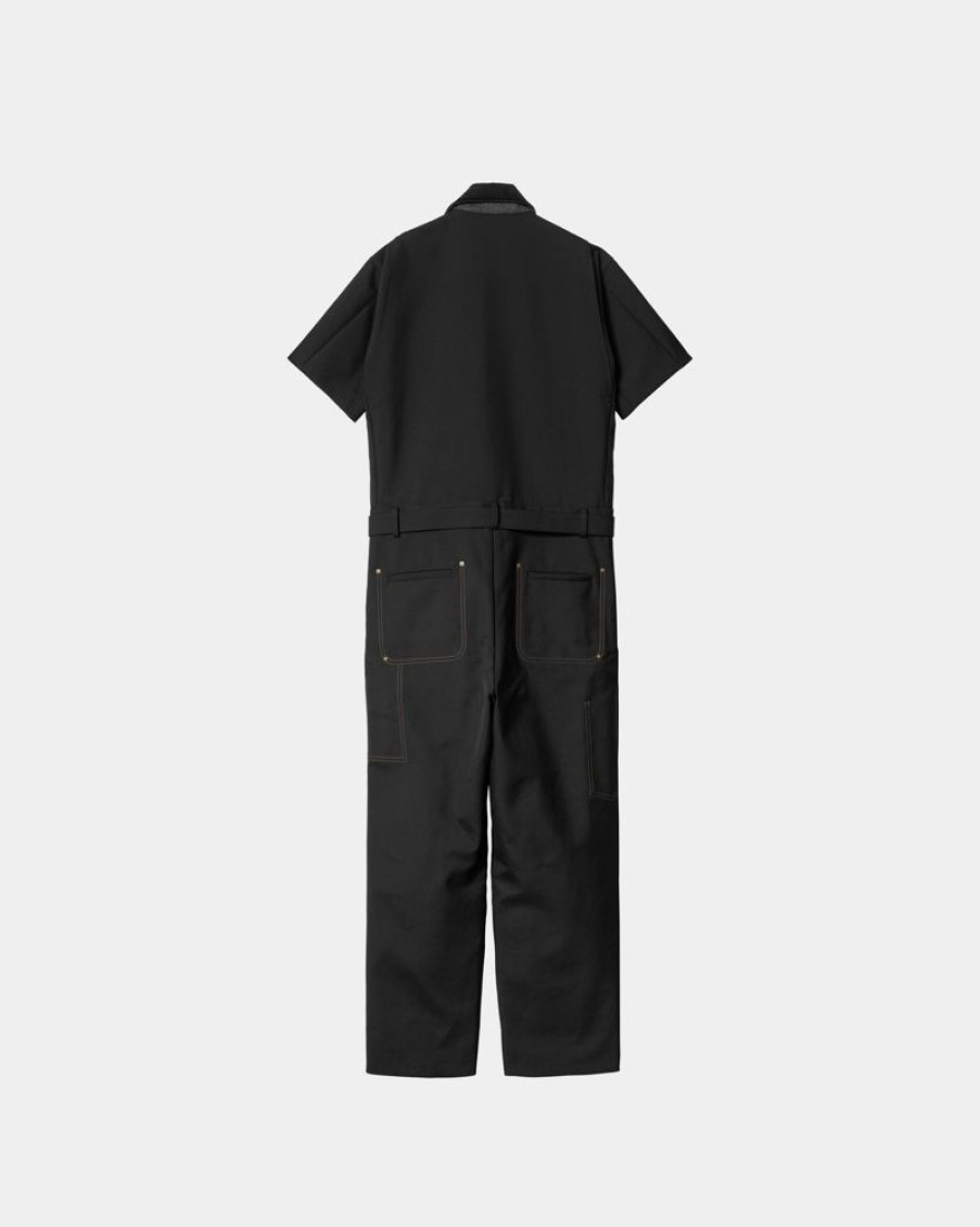 Maend Carhartt WIP | Sacai X Carhartt Wip Suiting Bonding Jumpsuit | Sort