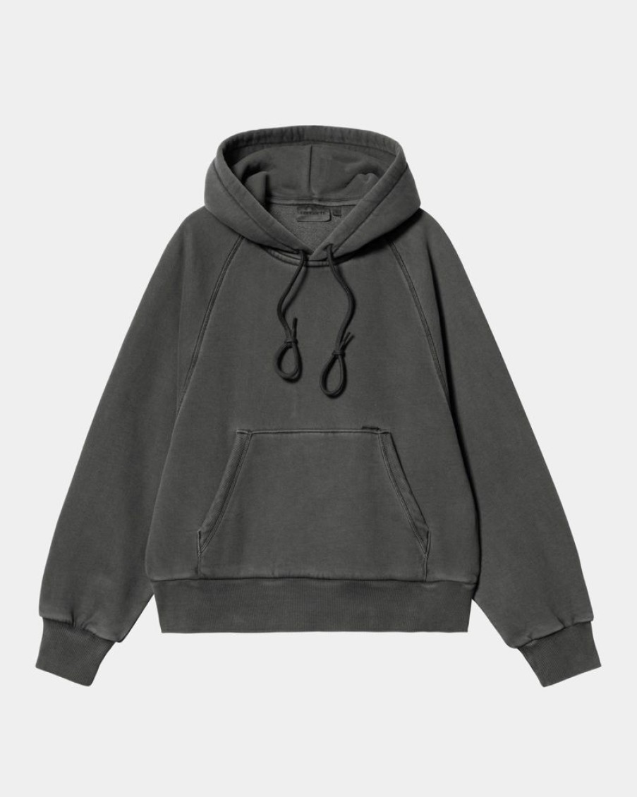 Kvinder Carhartt WIP | Taos Sweatshirt Med Haette Til Kvinder | Flint