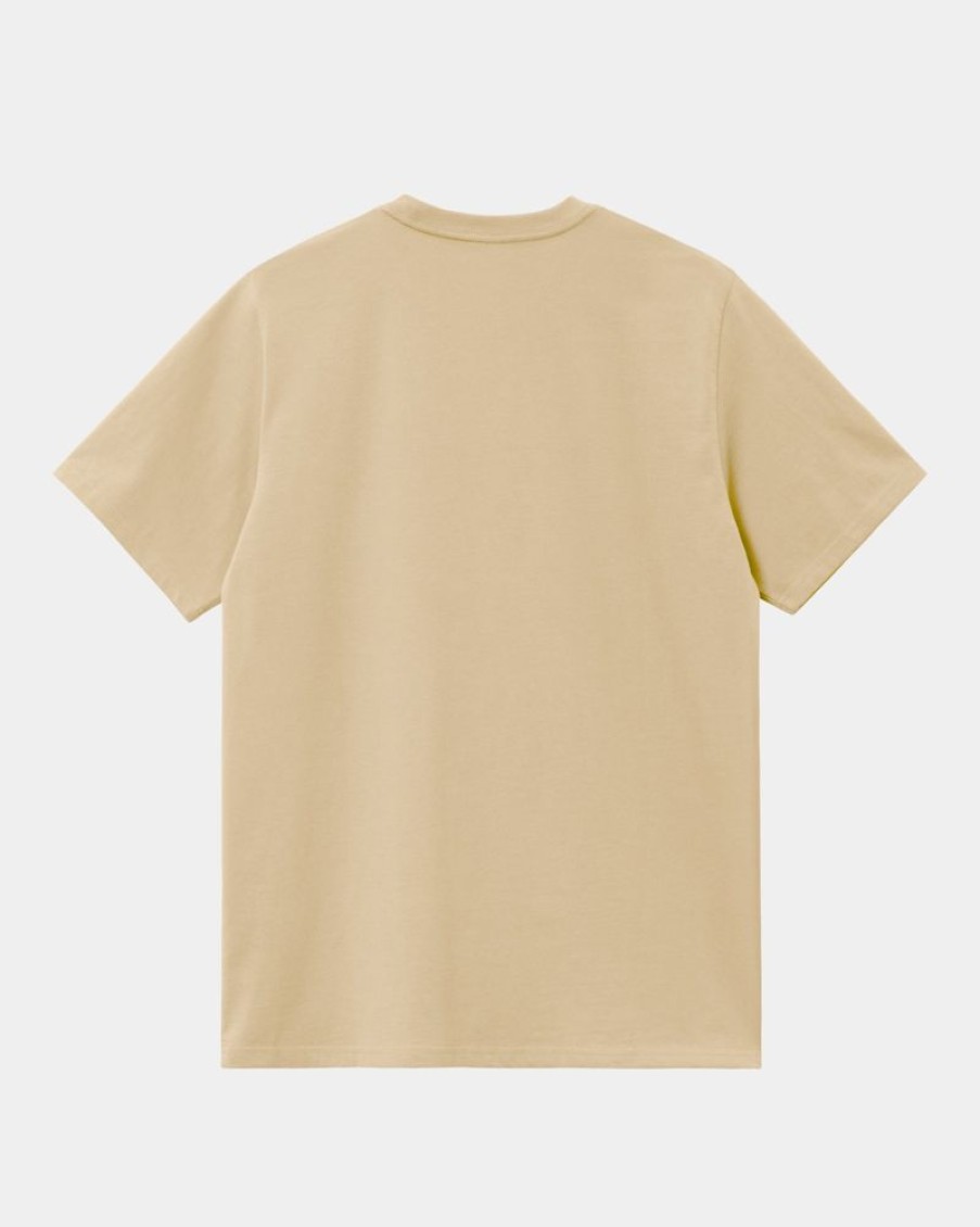 Maend Carhartt WIP | American Script T-Shirt | Rattan