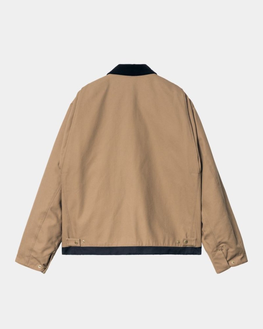 Maend Carhartt WIP | Sacai X Carhartt Wip Vendbar Andejakke | Beige / Navy