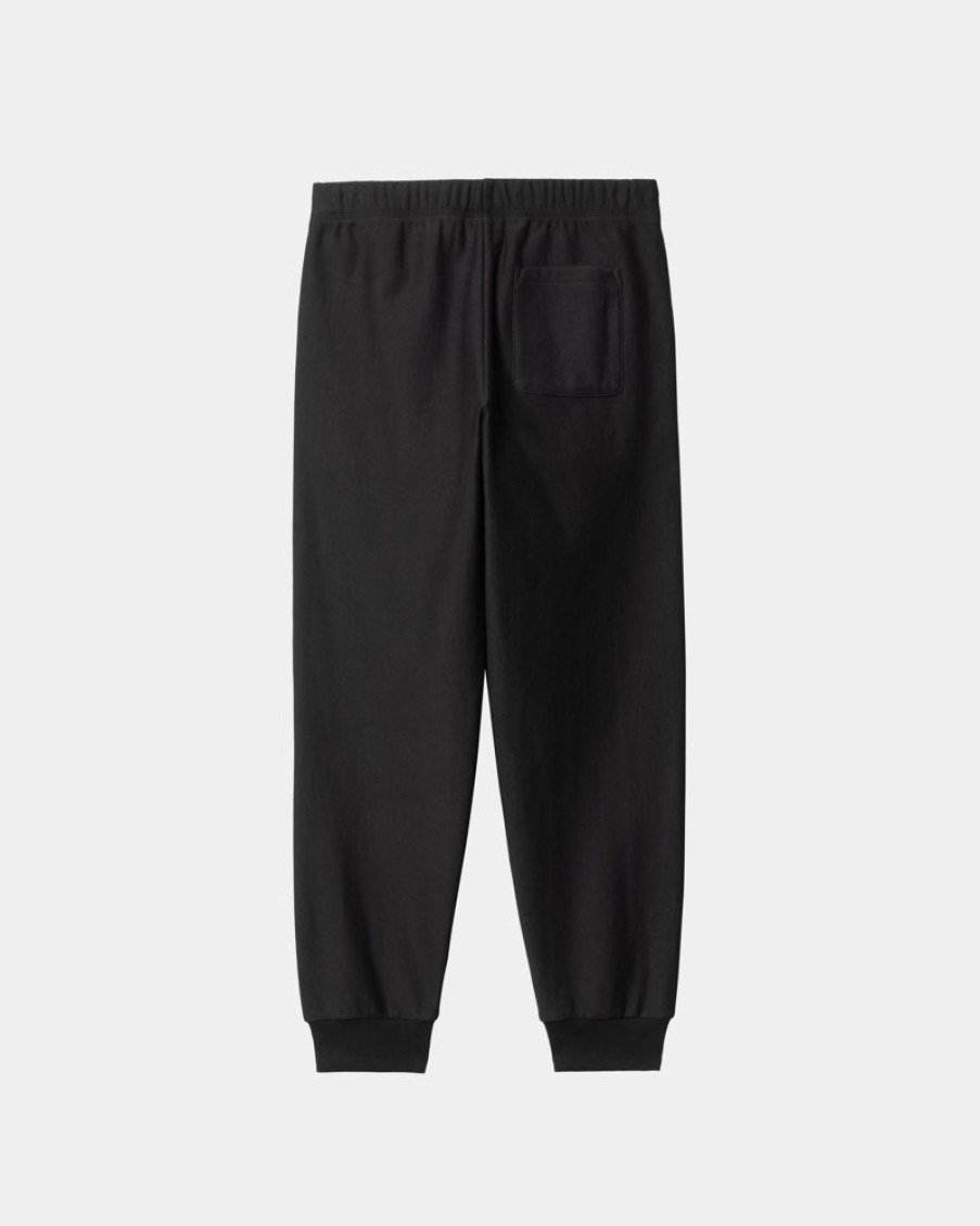 Maend Carhartt WIP | American Script Joggingbukser | Sort