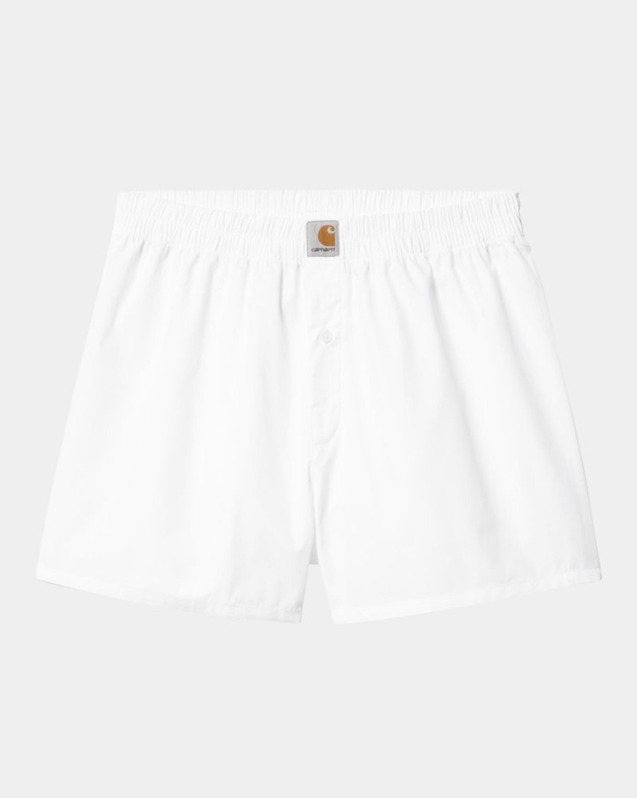 Maend Carhartt WIP | Bomuld Boxer | Hvid