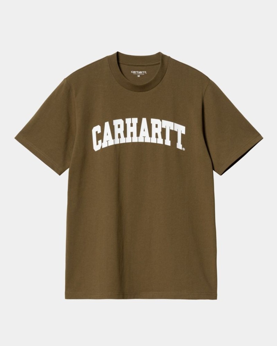 Maend Carhartt WIP | Universitet T-Shirt | Tommer