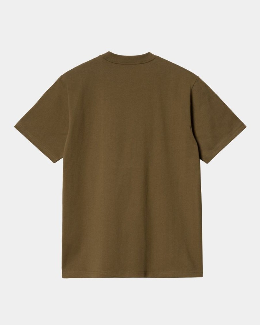 Maend Carhartt WIP | Universitet T-Shirt | Tommer