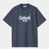 Maend Carhartt WIP | Orlean Spree T-Shirt | Bla / Hvid