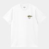 Maend Carhartt WIP | Fisk T-Shirt | Hvid