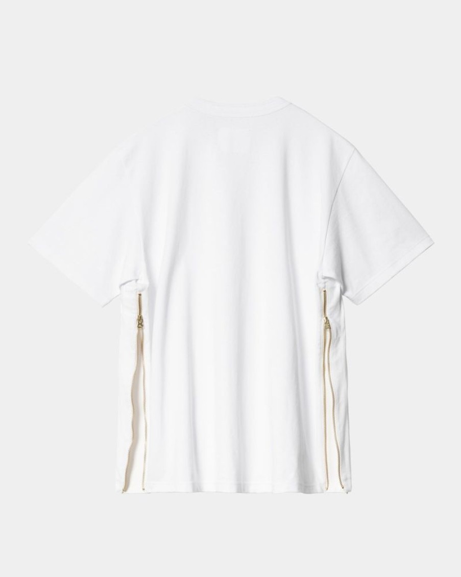 Maend Carhartt WIP | Sacai X Carhartt Wip T-Shirt | Hvid