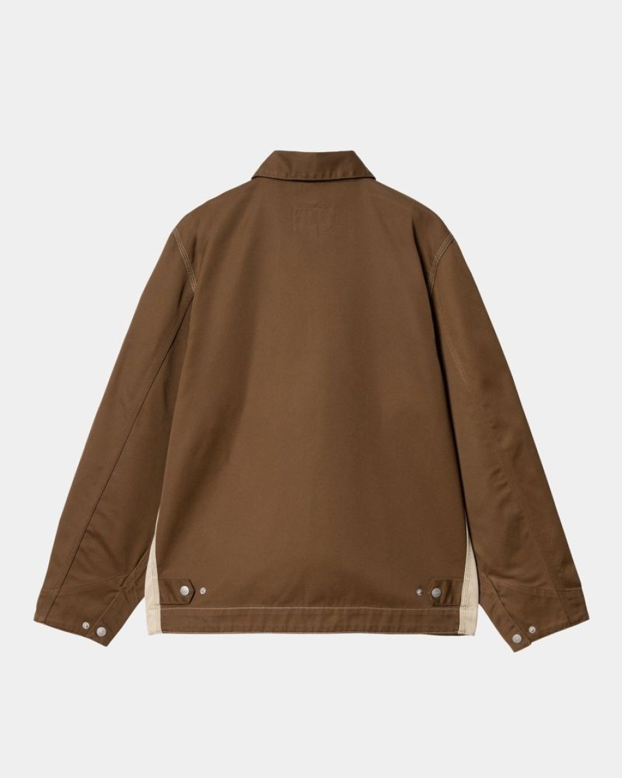 Maend Carhartt WIP | Modul Script Jacket | Tommer/Vaeg (Stiv)