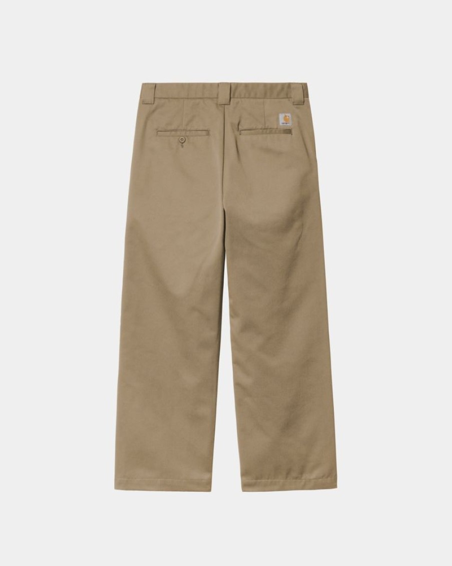 Maend Carhartt WIP | Brooker Pant | Laeder